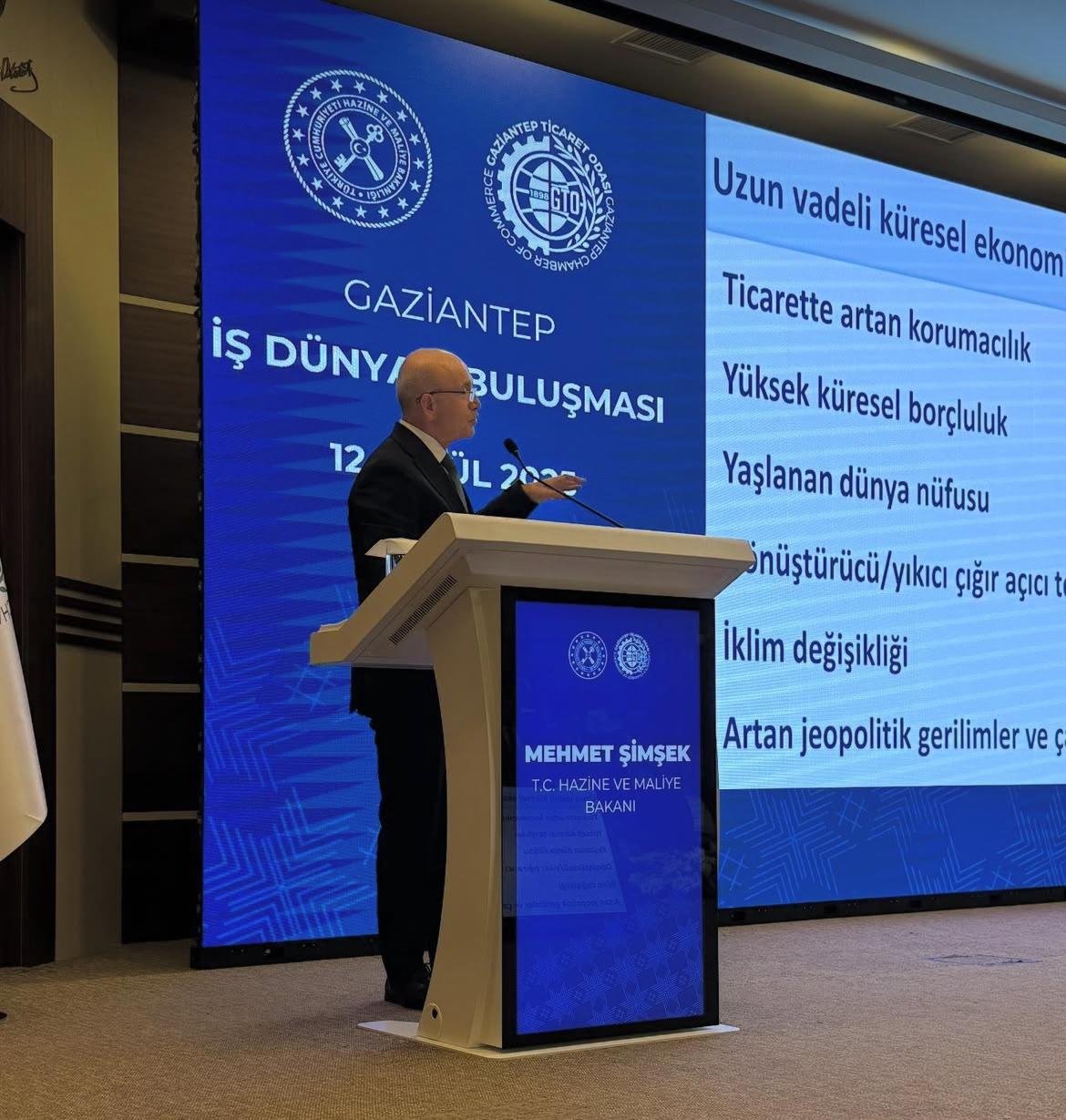 Gaziantep İş Dünyası Buluşması (12 Eylül 2025)