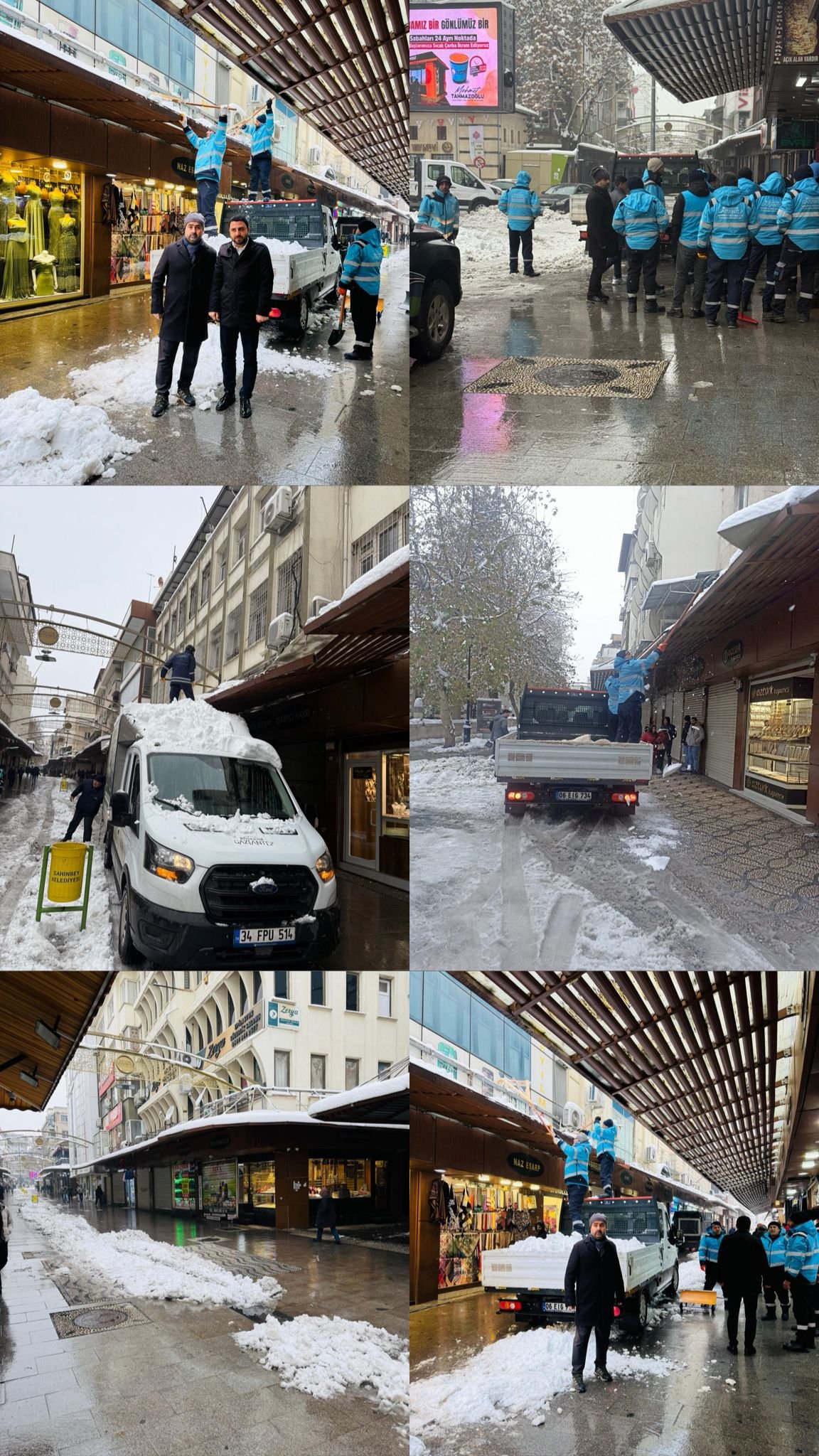 Kıymetli Esnafımızın Kar ile Mücadelesinde Desteklerimiz Son Hızda Devam Ediyor.